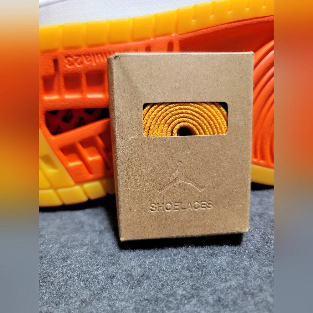 NEW Nike Air Jordan 1 Zoom COMFORT 2 'Yellow Ochre' - Picture 8 of 10